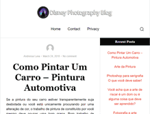 Tablet Screenshot of disneyphotographyblog.com